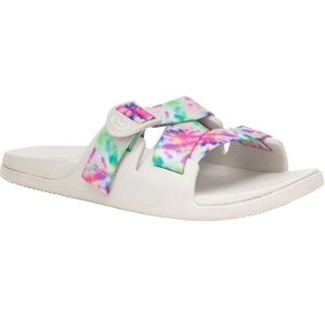 CHACO Chillos Tie Dye Slide Sandals Shoes